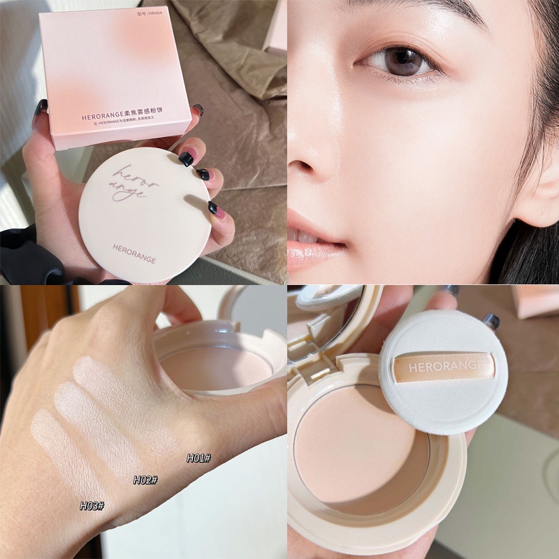 Phấn Phủ Dạng Bột Nén Kiềm Dầu Lâu Trôi Không Thấm Nước