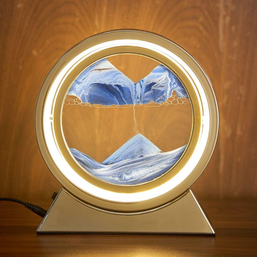 LAKAMIER Đèn Ngủ Kiểu Cát Chảy Dùng Trang Trí Nhà Cửa