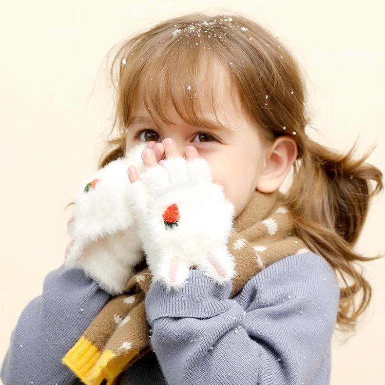 Găng tay len trẻ em nửa ngón Kidsgoods DR43