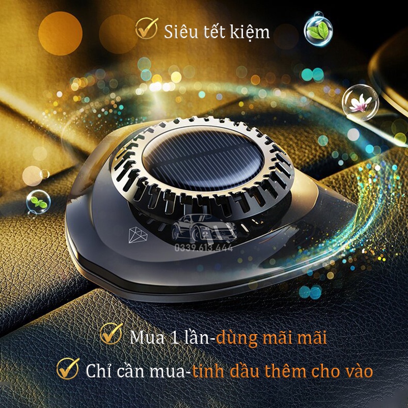 Nước hoa ô tô cao cấp chính hãng nhập khẩu Pháp hương thơm tự nhiên, tự động khuếch tán | BigBuy360 - bigbuy360.vn