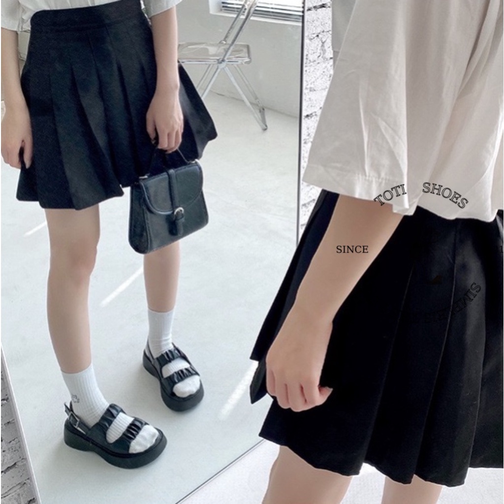 SANDAL XUỒNG TOTIIE STORE - GIÀY THỜI TRANG HAI QUAI NGANG NHÚM BÈO PHONG CÁCH HIỆN ĐẠI ĐẾ ĐỘN S2301010