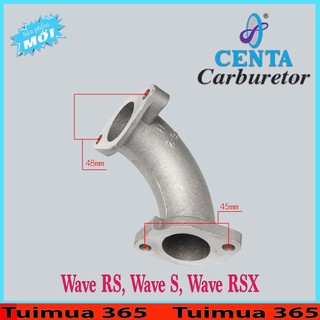 Co xăng cổ xéo xe máy wave rs, wave s, wave rsx - chính hãng centa