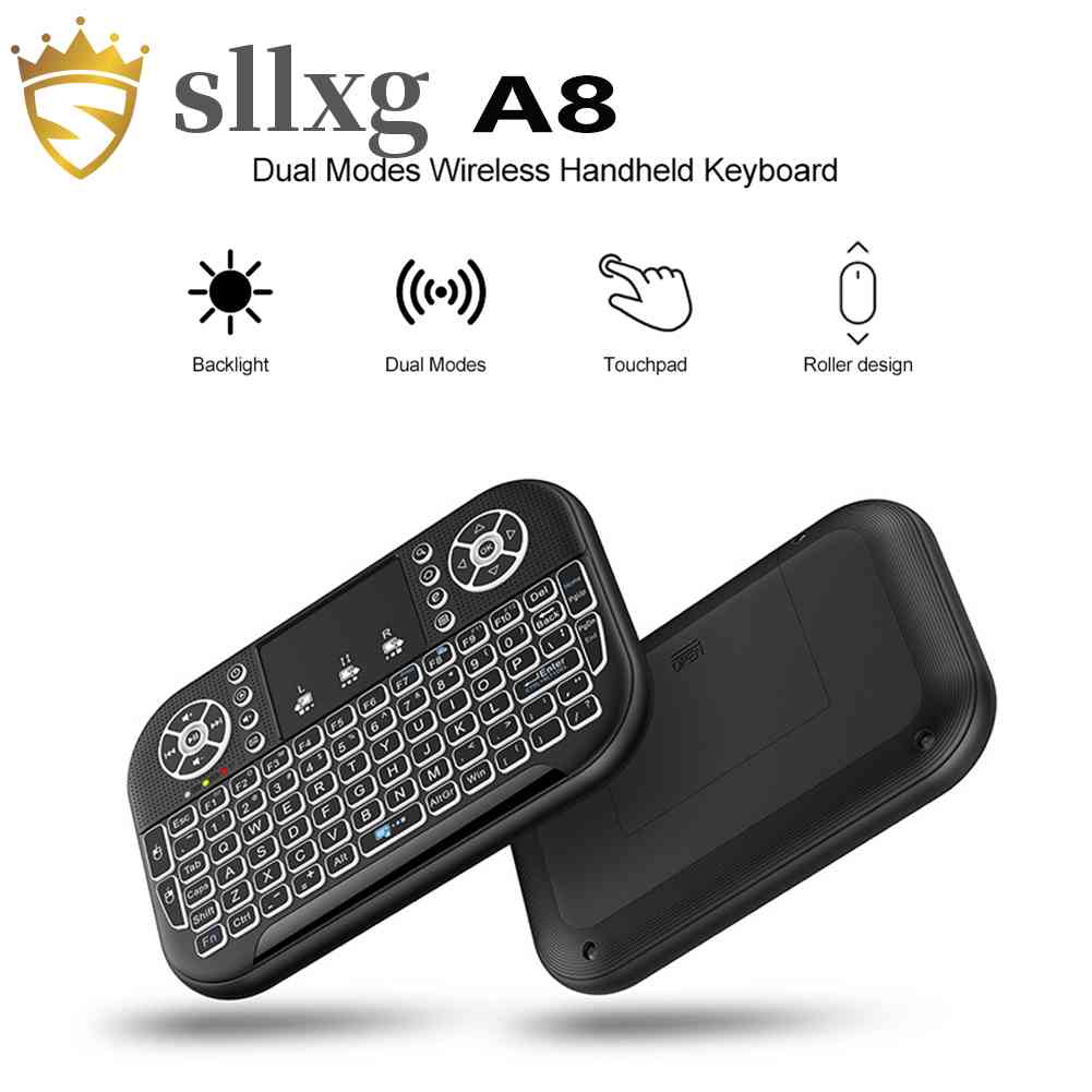 Bàn PhíM TíCh HợP ChuộT Bay Bluetooth 2.4G Không Dây Cho TV Box