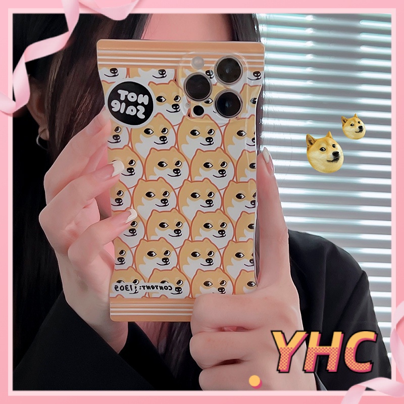 Ốp Điện Thoại Silicon Hình Chú Chó Shiba Cho Iphone 6 / 6S / 6splus / se / 7 / 7plus / 8 / 8plus / X / xs / xsmax / 11 / 12 / 13 / 14 / Plus / pro max-4001