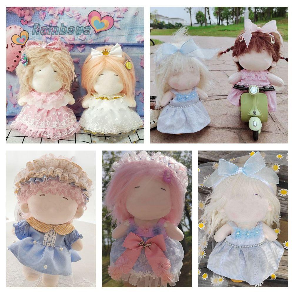 Băng Đô Vải Ren Màu Sắc Cầu Vồng Xinh Xắn Dành Cho Búp Bê 20CM