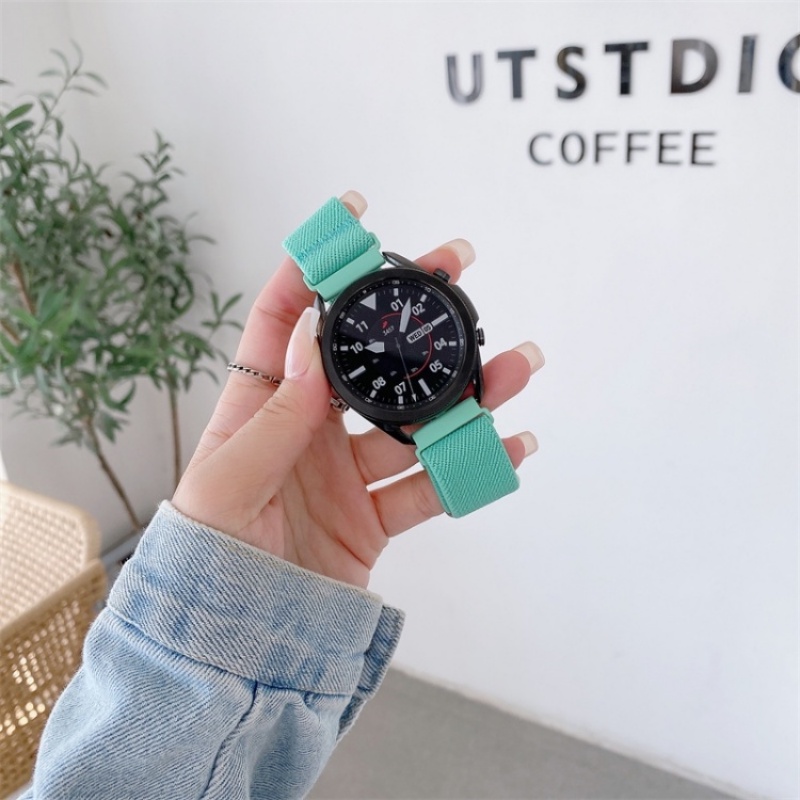 HUAWEI Dây Nylon Co Giãn 20mm 22mm 22mm Cho Đồng Hồ Thông Minh Samsung Galaxy watch 4 / classic / 3 / 5 / pro / Active 2 Gear S3 GT 2 2e 3 pro