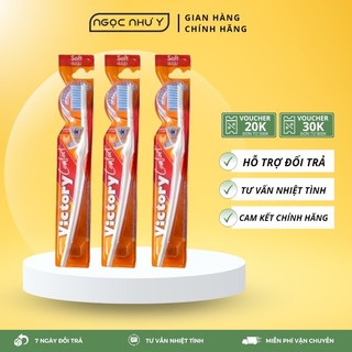 Bàn chải đánh răng victory slima thái lan - lấy sạch mảng bám ở răng