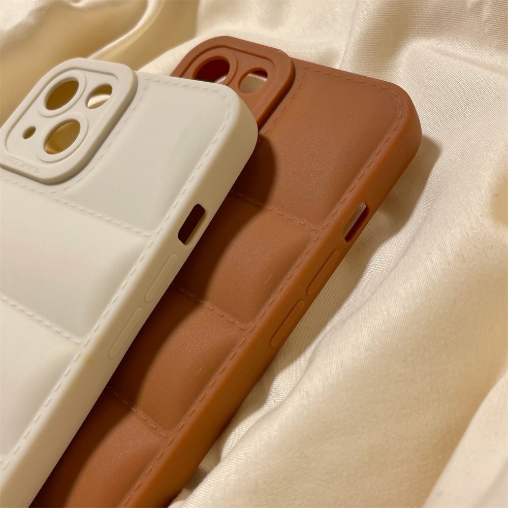 Ốp Điện Thoại TPU Mềm Chống Sốc Chống Thấm Nước Màu Trơn Sang Trọng Cho IPhone 14 13 12 11 Pro Max XS XR 8 7 Plus