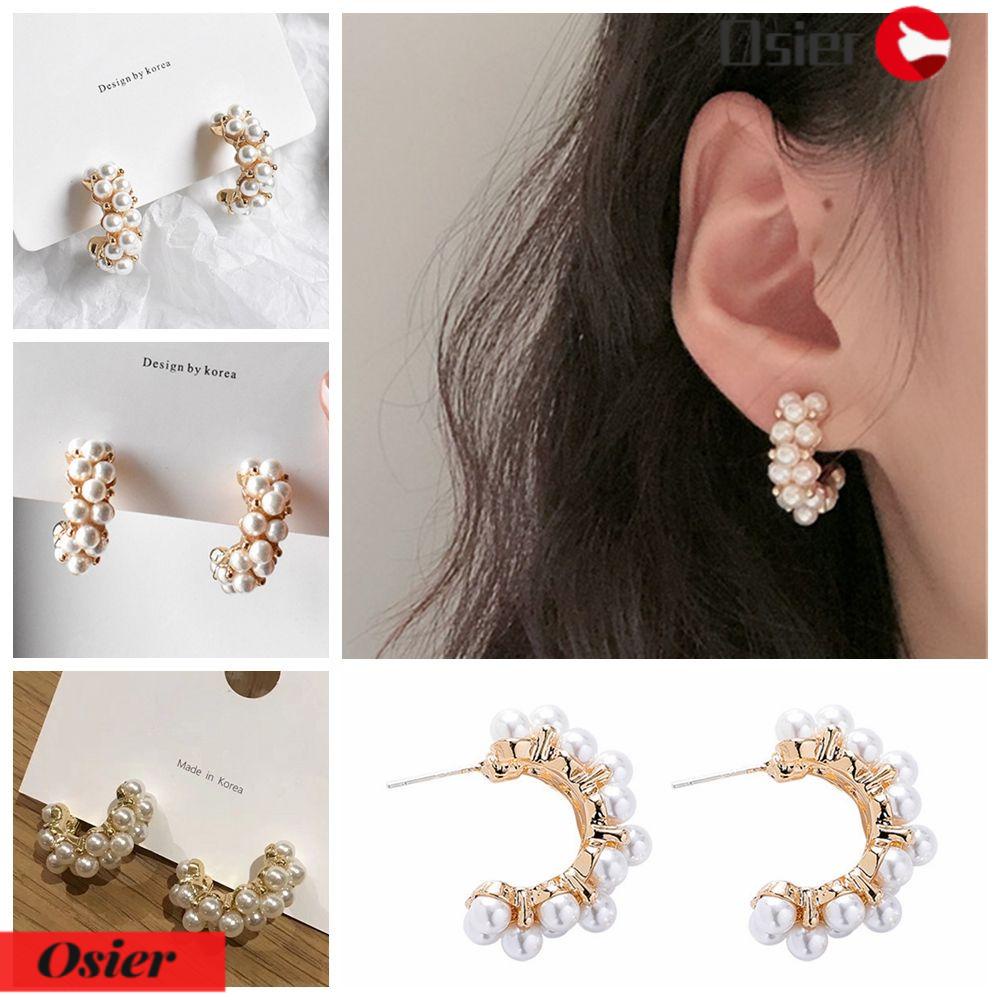 1 Đôi Bông Tai Dạng Vòng Thả Thời Trang Cổ Điển Cho Nữ