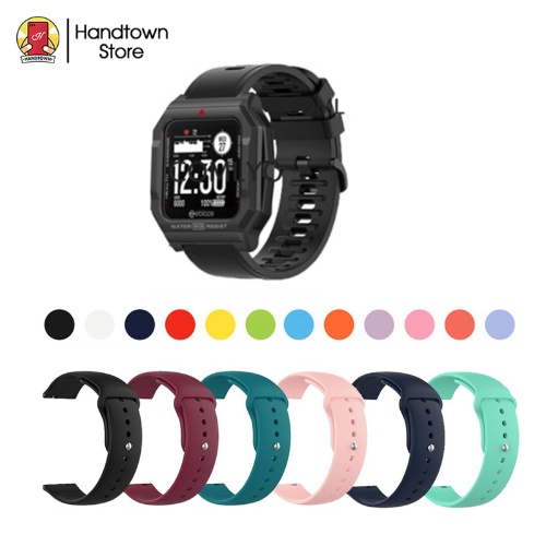 Dây Đeo Silicon Thay Thế Đồng Hồ Zeblaze Ares GTS GTS Pro VIBE 5 Pro 3 Neo 2 Silicon Dẻo chốt tháo nhanh Handtown
