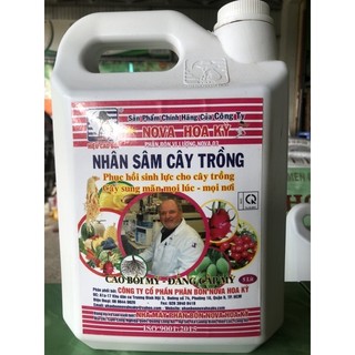 Phân bón Nhân Sâm Cây Trồng cal 5 lít