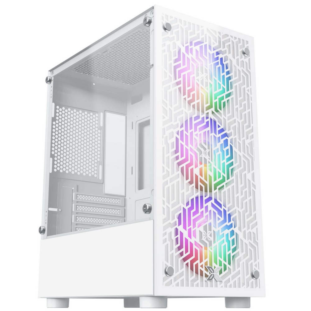Vỏ Case XIGMATEK NYX 3F WHITE ( KÈM 3 FAN LED )