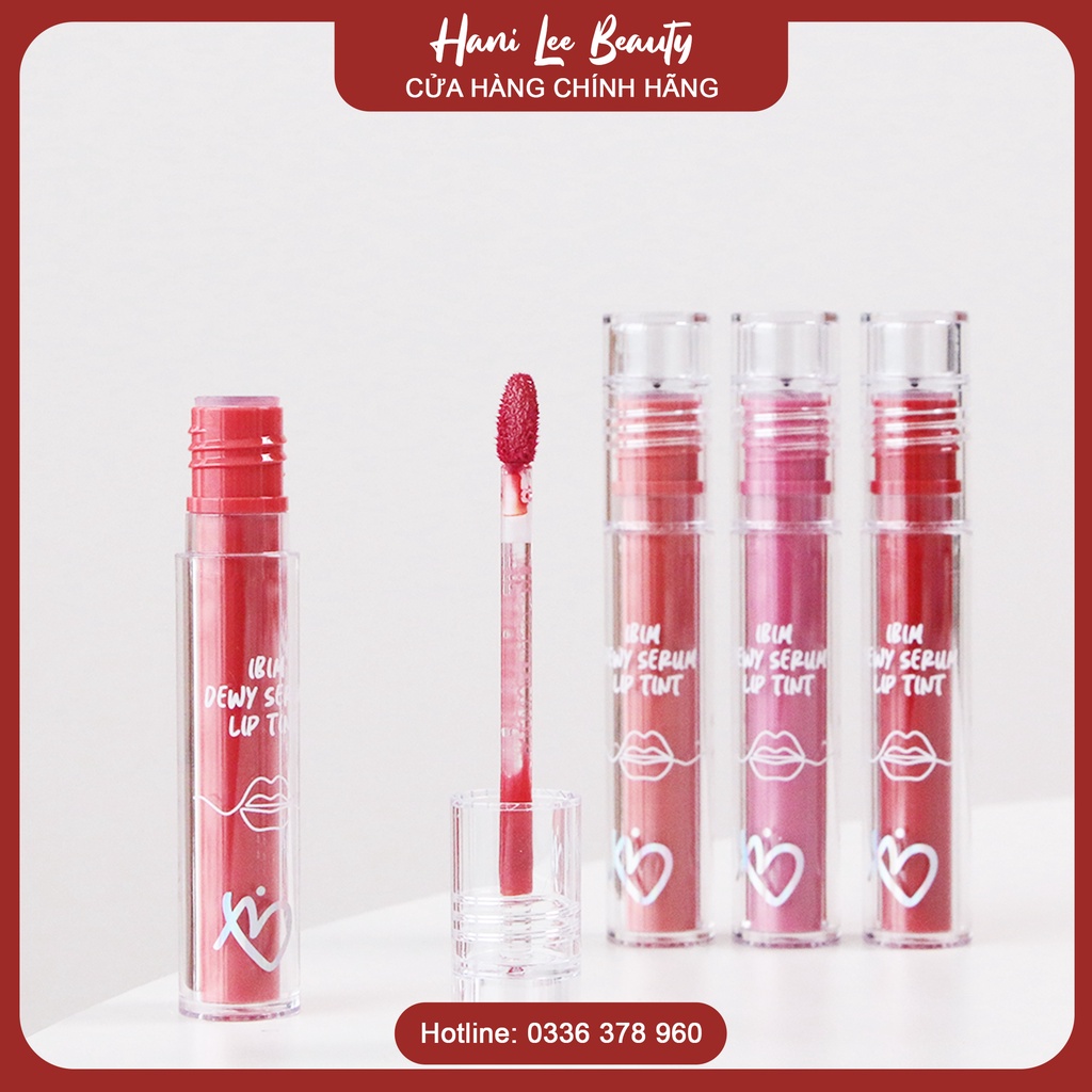 Son Tint Bóng Cho Đôi Môi Căng Mọng Hàn Quốc IBIM Dewy Serum Lip Tint