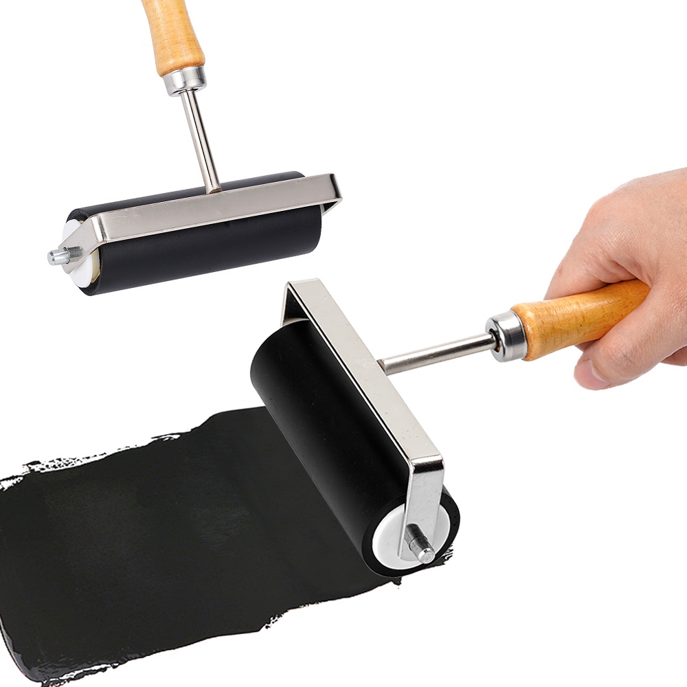 Cây Lăn Sơn Bằng Cao Su Cứng 5 / 10 / 15cm Chuyên Nghiệp