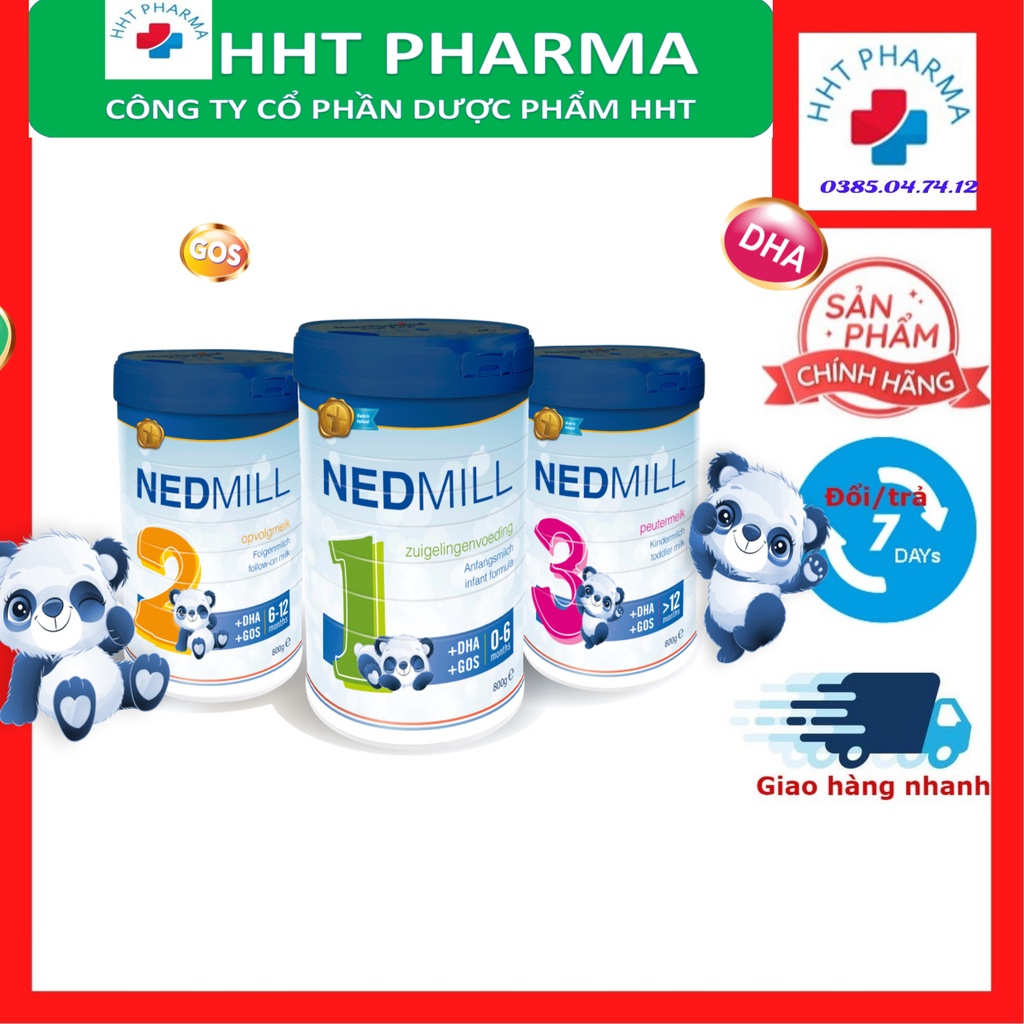 Sữa Nedmill  nhập khẩu hà lan.