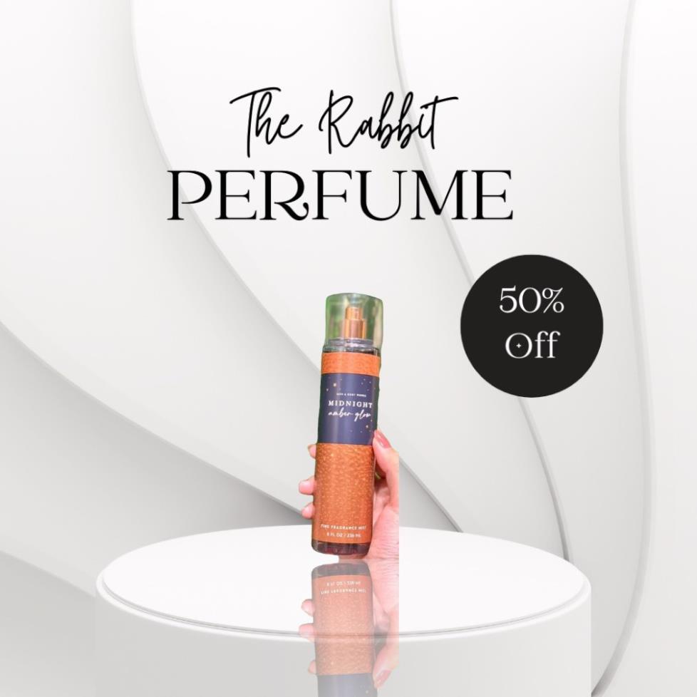 Xịt thơm toàn thân Body Mist Bath and body Works MIDNIGHT AMBER GLOW