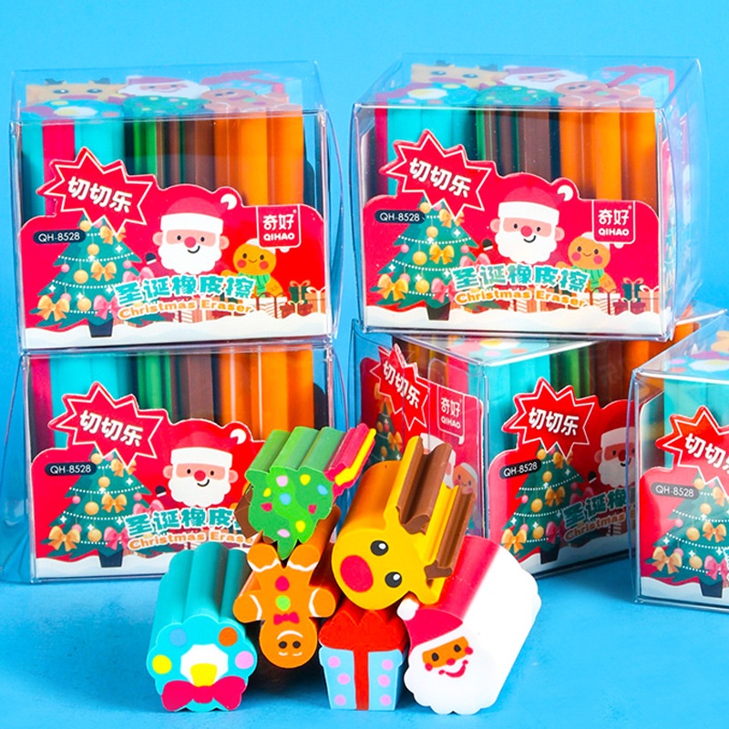 Set 6 gôm tẩy giáng sinh dễ thương