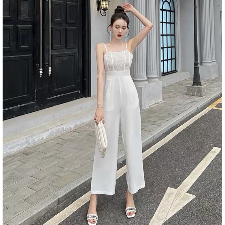 Oder Jumsuit nữ ren hai dây