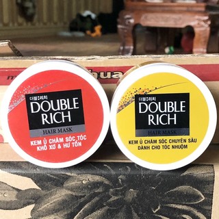 Kem ủ tóc Double Rich dưỡng tóc khỏe mượt 150g