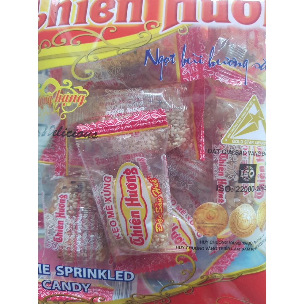 Mè xửng Thiên Hương Dẻo đóng cái nhỏ nhiều miếng gói 220g
