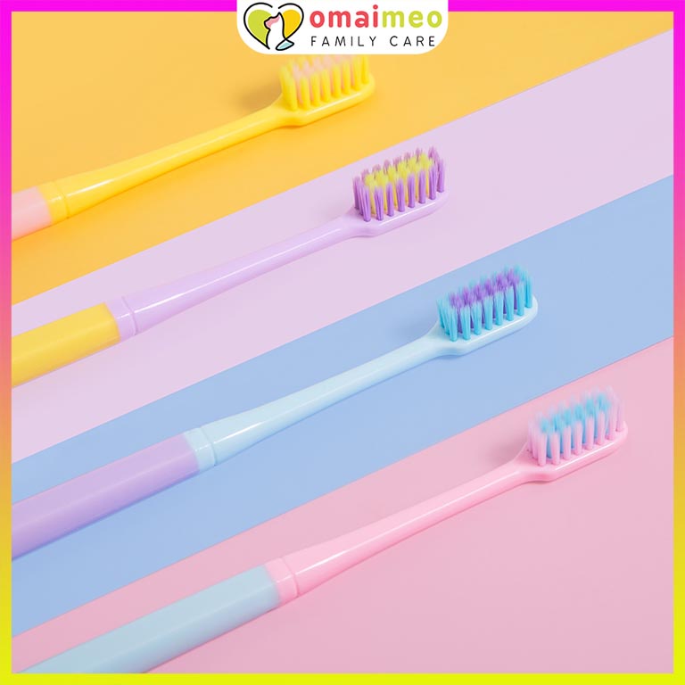 Bàn chải đánh răng lông mềm COLORFUL tươi trẻ nhiều màu sắc