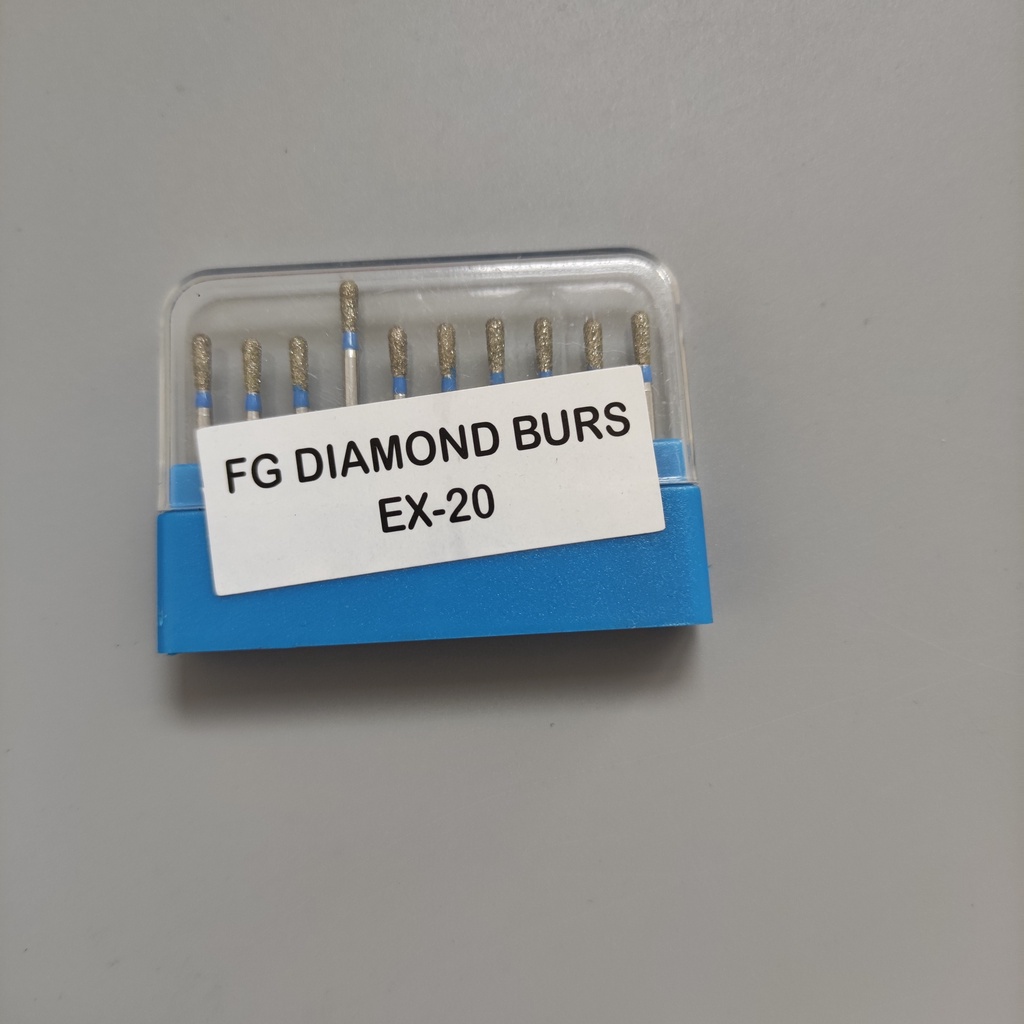 10 Cái / gói Nha khoa Burs EX Series Hình dạng đặc biệt FG Diamond Bur