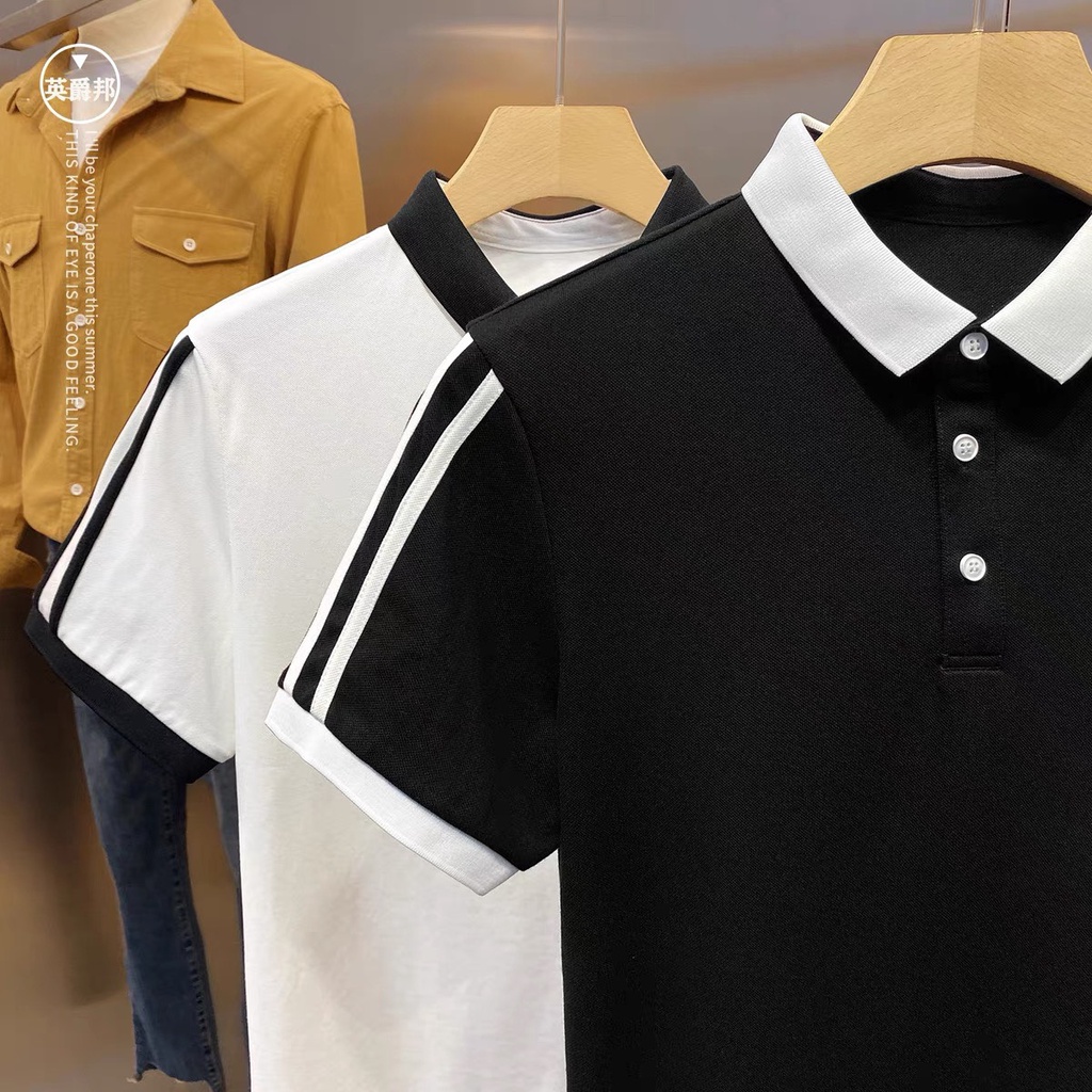Áo thun nam có cổ chất thun cá sấu cotton cao cấp, áo polo nam hotrend AT212
