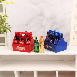 1 Set Chai Nước Ngọt Soda Coca Cola Đồ Chơi Nhà Búp Bê Thu Nhỏ DIY