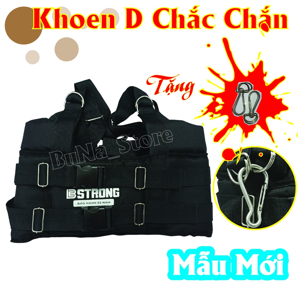 Đai Treo Kéo Giãn Cột Sống Bestrong - Có Đệm Nách, Đai Thoát Vị Đĩa Đệm - BeStrong D - New