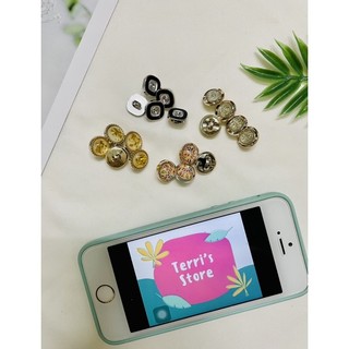 Nút kiểu nhiều mẫu xinh, sang siêu đẹp - Cỡ ~ 1.2cm - Dùng trang trí, phụ kiện may mặc