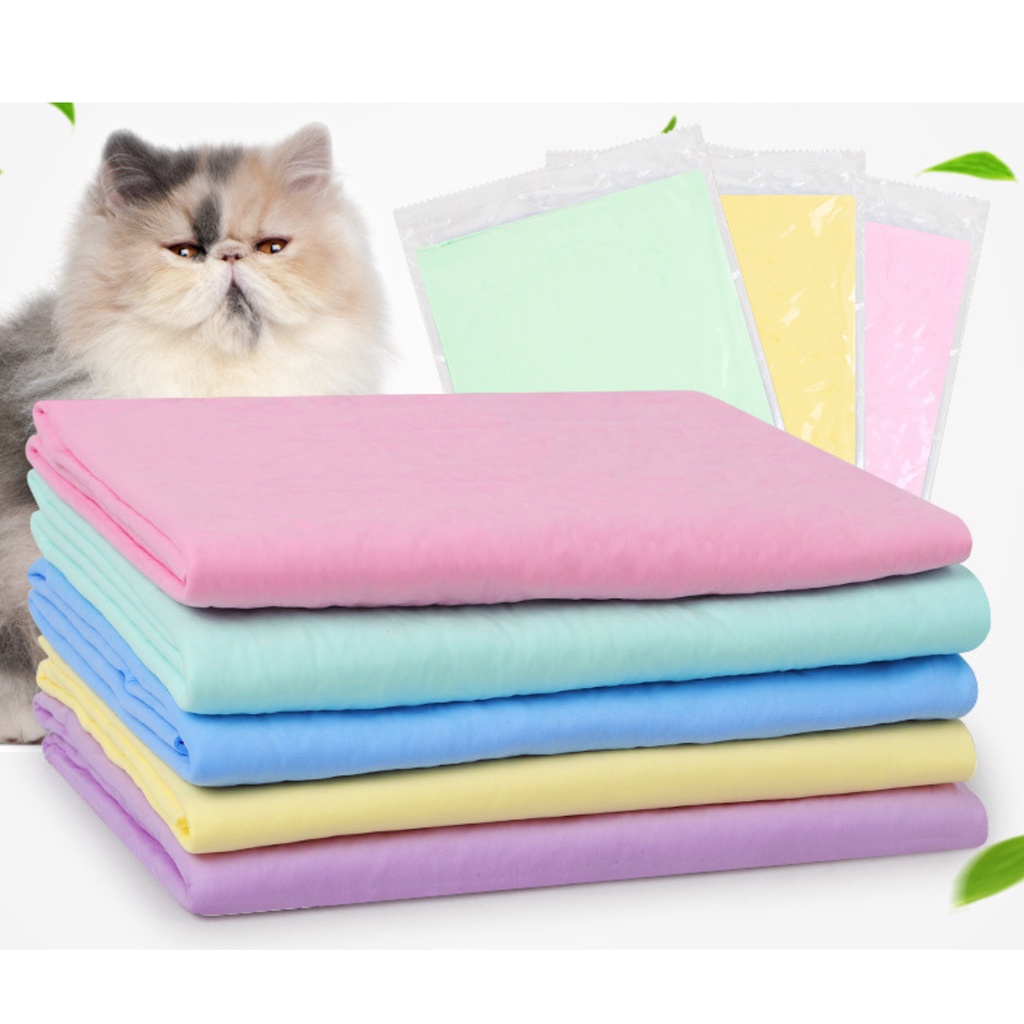 KHĂN TẮM SIÊU THẤM HÚT CHO THÚ CƯNG