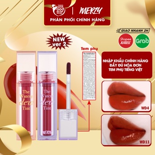 Version 2 Son Tint Lì, Lâu Trôi Cho Đôi Môi Ẩm Mịn Hàn Quốc Merzy The