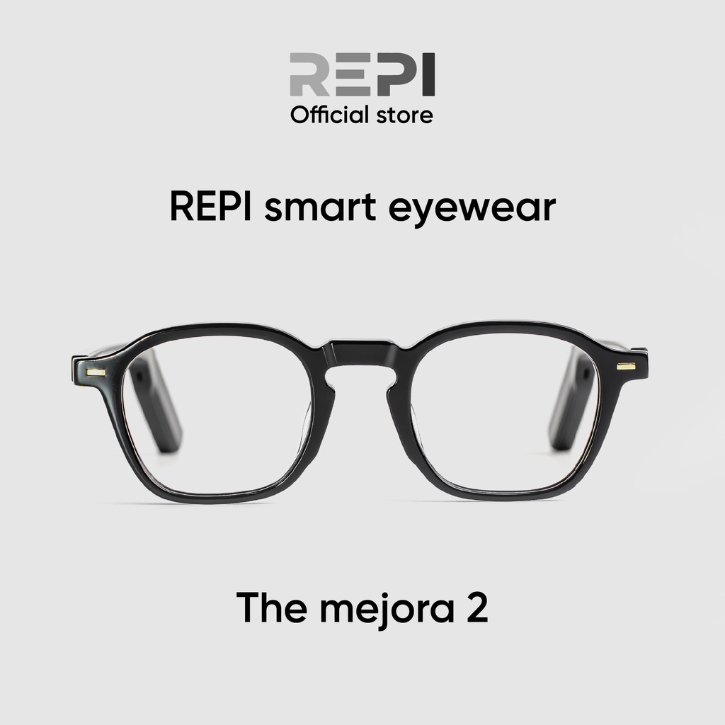 Kính Nghe Nhạc Repi Smart Eyewear -The mejora 02- Tích Hợp Loa Bluetooth - Nghe Nhạc - Nhận Cuộc Gọi - Nhiều Kiểu Dáng