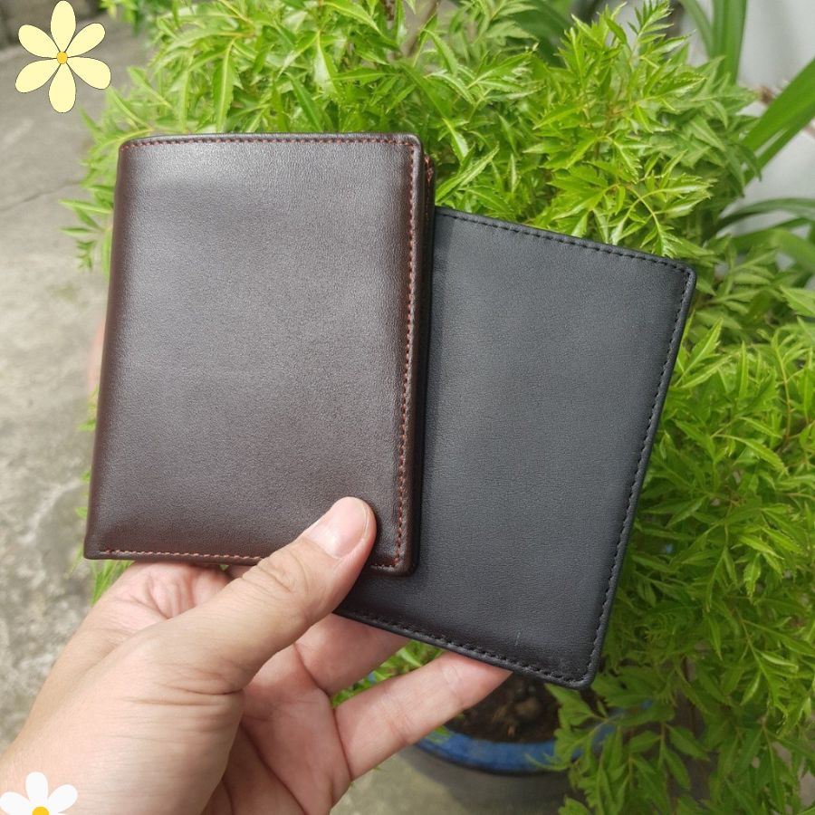 Ví Nam Đứng Gập Đôi Thiết Kế Đơn Giản - Bóp Da Cao Cấp DUNGBO -  karro_shop