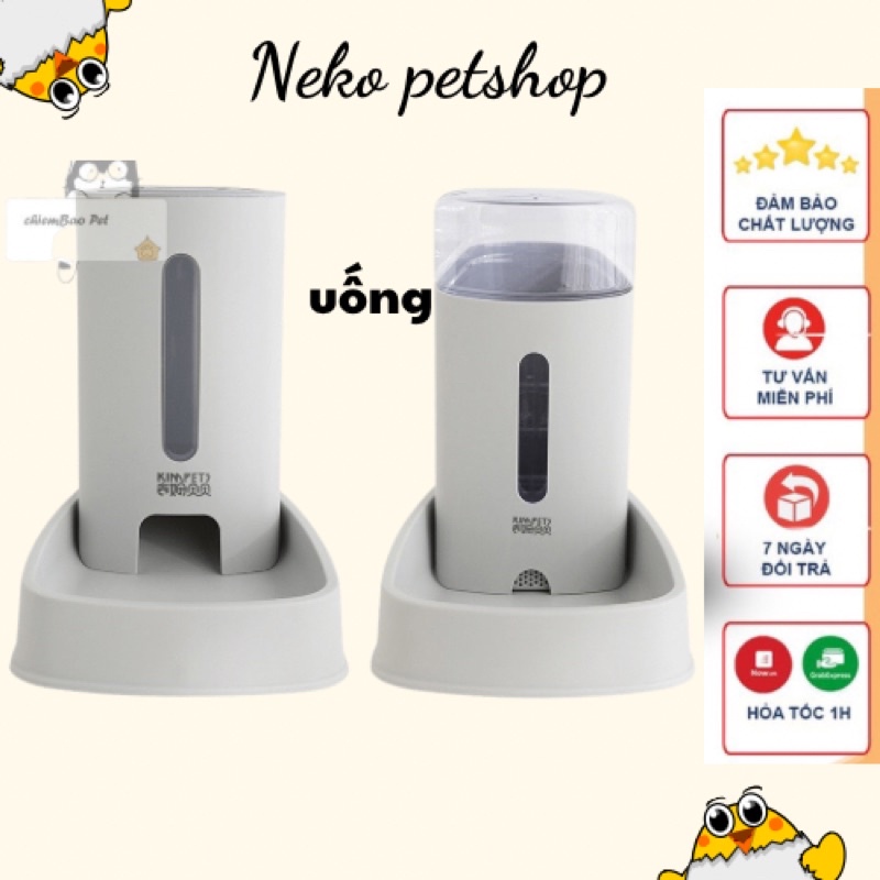 bát uống tự động cho chó mèo dung tích 3,8l