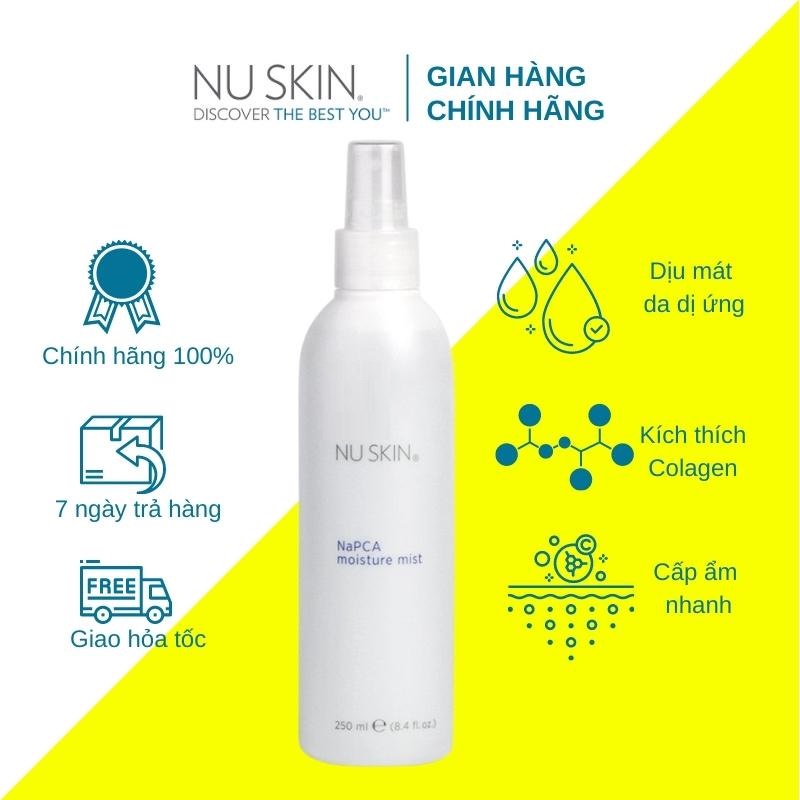 Xịt Khoáng NaPCA Nuskin cấp ẩm, sáng, chống nhăn, chống lão hóa 250ml