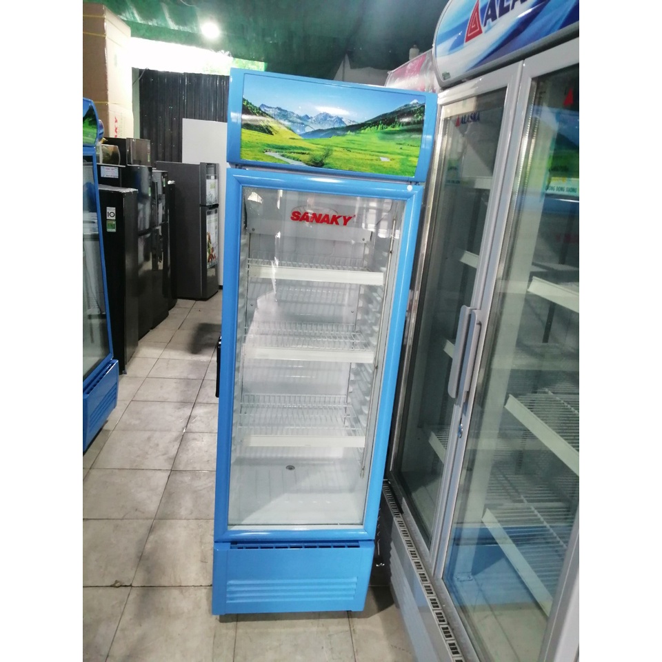 Thanh lý tủ mát sanaky 250lit xài tốt