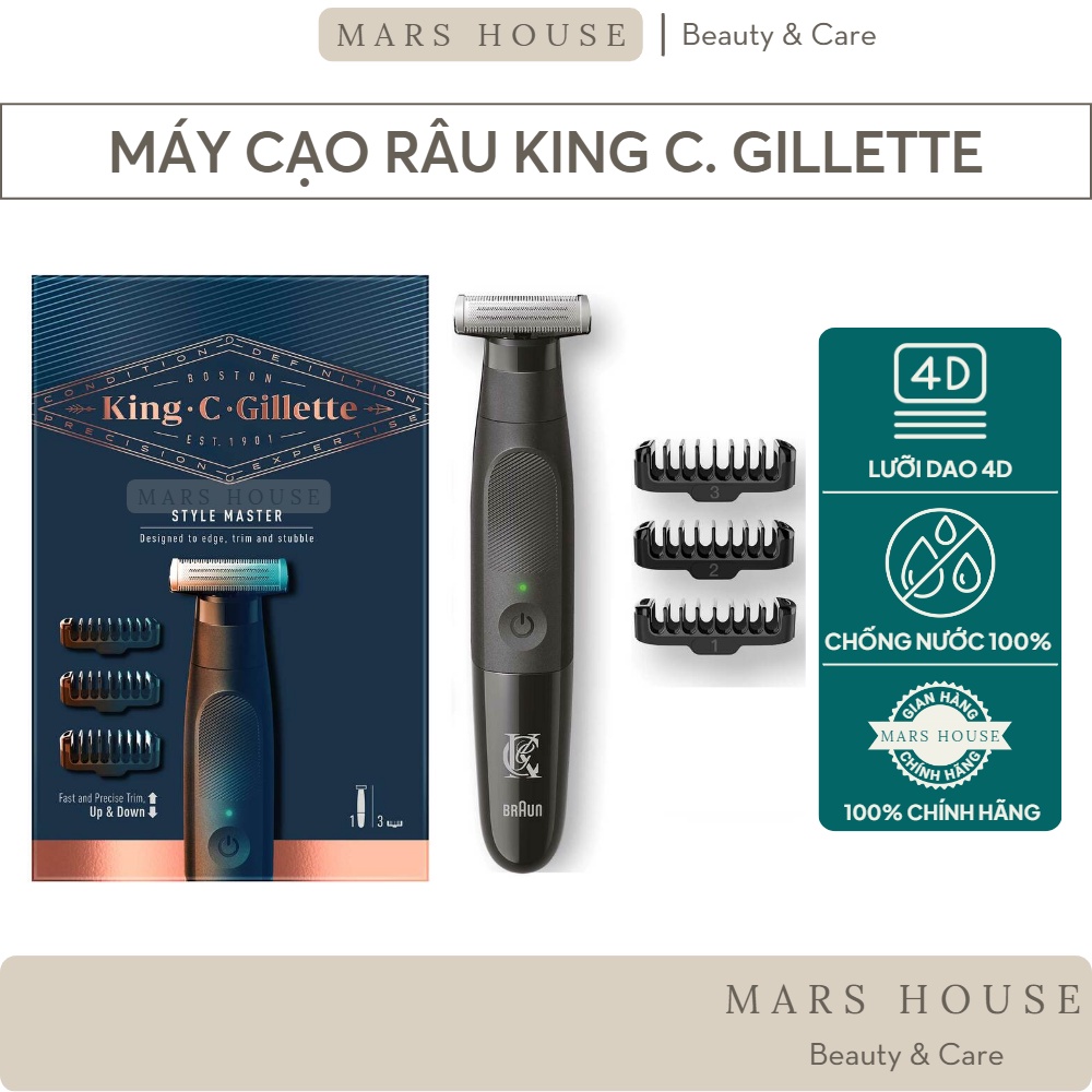 Máy Cạo Râu King C Gillette Chính Hãng