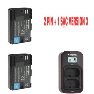 Pin sạc kingma version 3 for canon lp-e6