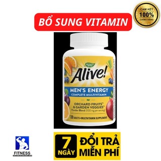 MultiVitamin Alive Men – Bổ sung đa Vitamin, khoáng chất