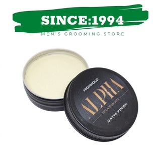 ALPHA | Sáp vuốt tóc Alpha Clay Wax tạo độ khô tự nhiên, làm dày tóc, phù hợp mái tóc mỏng dầu