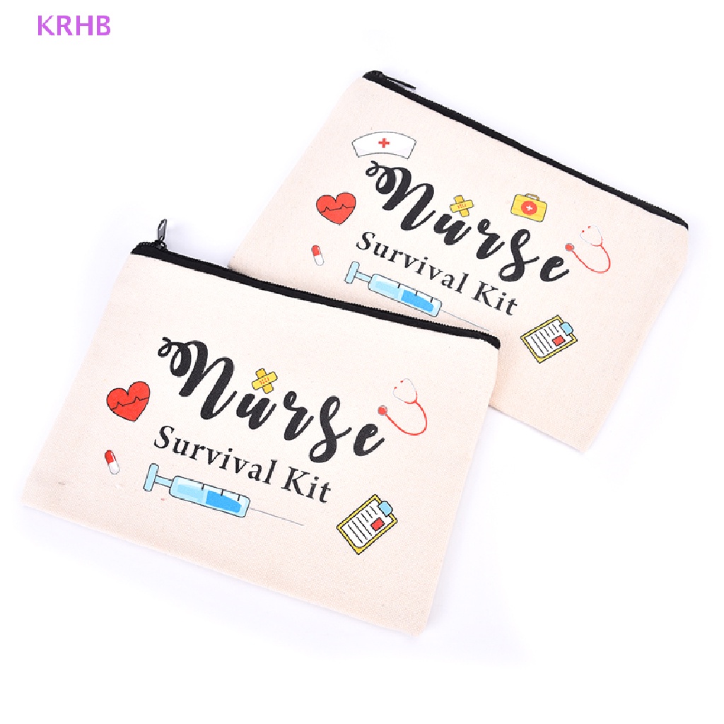 Krhb Túi Đựng Dụng Cụ Trang Điểm Giáng Sinh / Sinh Nhật / Y Tá / Học Sinh Mẫu Mới