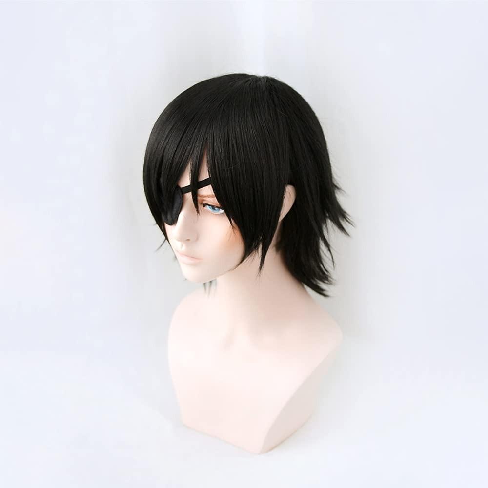 Tóc Giả DWAYNE Himeno Màu Đen Mượt Mà Dùng Hóa Trang Nhân Vật Anime