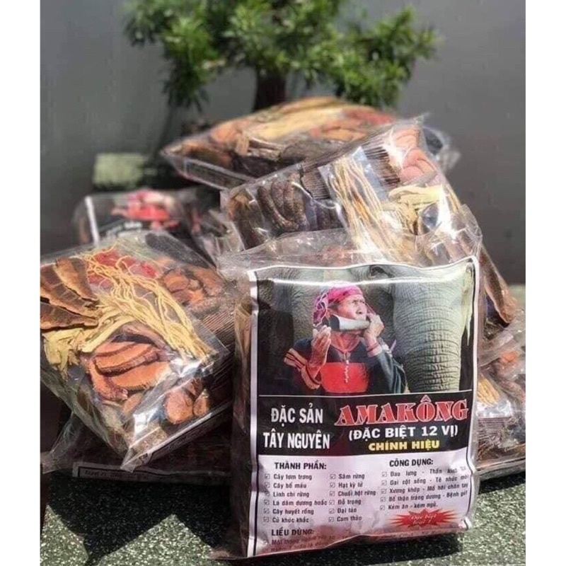 AMAKONG 12 VỊ GÓI 1KG CHÍNH HIỆU