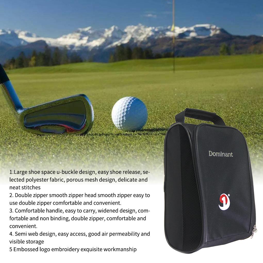 Túi Đựng Giày Thể Thao Chơi Golf Sức Chứa Lớn Thoáng Khí Có Khóa Kéo