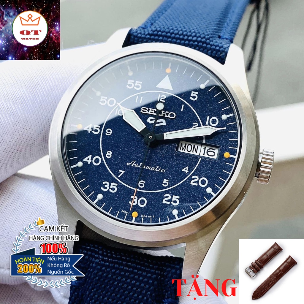 Đồng Hồ Nam SEIKO 5 Mens Sports Watch SRPH31K1 Chính Hãng Tặng Dây Da Cao Cấp