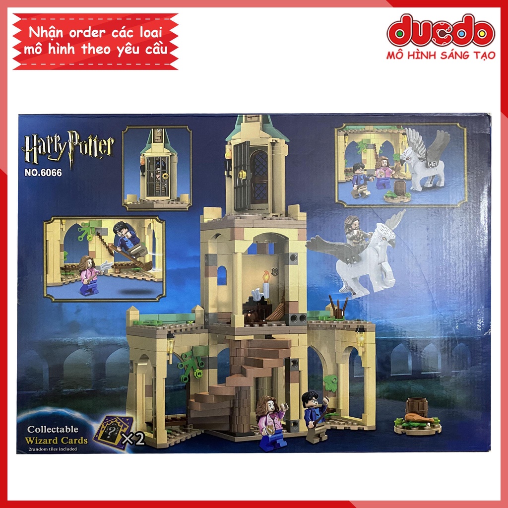 No 6066 Lắp ghép Harry Potter Giải cứu chú Sirius - Đồ chơi Xếp hình Mô hình 76401 BLA LRI