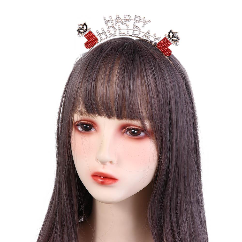 AROMA Băng Đô Cài Tóc Đính Chuông Hợp Kim Thời Trang Cho Nữ