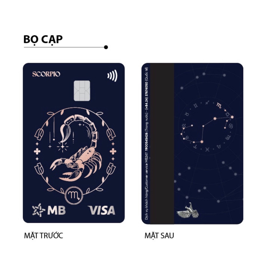 Thẻ Hi Collection MB Bộ sưu tập cung hoàng đạo