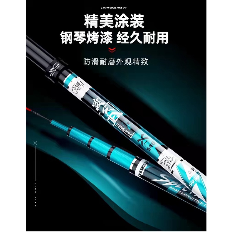 CẦN CÂU ĐƠN LĂNG THIÊN ĐẠI NGƯ BẢO HÀNH TRỌN ĐÒI 2 LÓNG KÈM NGỌN CHÍNH HÃNG